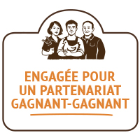 pictogramme engagée pour un partenariat gagnant gagnant